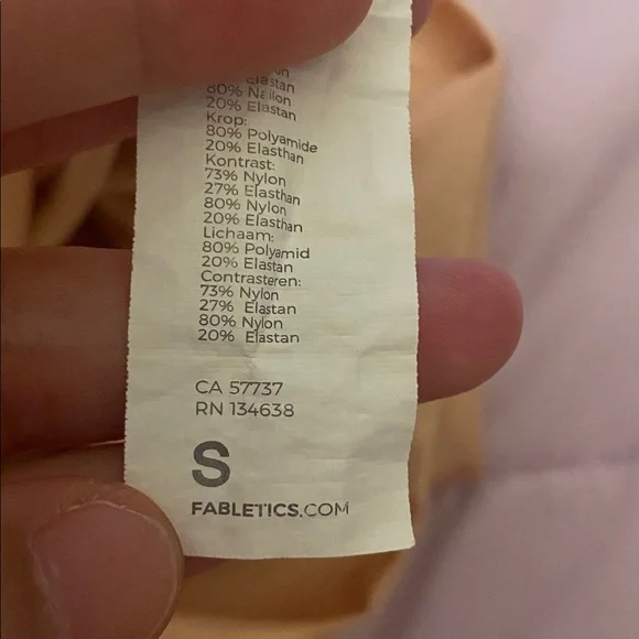 Fabletics High-Waisted Shine Maternity Leggings - Picture 8 of 9